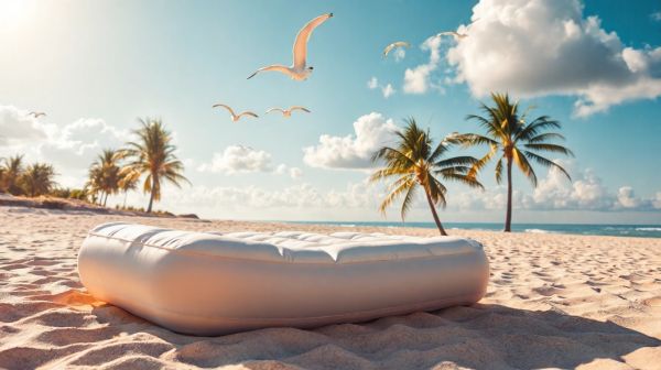 Top raisons de choisir un matelas gonflable léger pour la plage